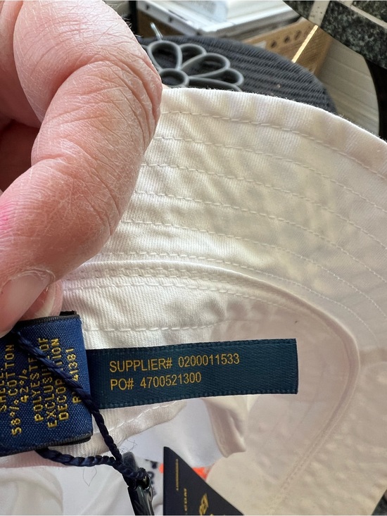 Polo Ralph Lauren Golf white bucket hat volunteer from 2017 US open Erin Hills main image 6